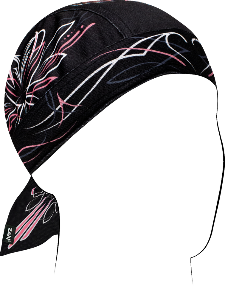 Flydanna Polyester Micromesh - Pinstripe Heart