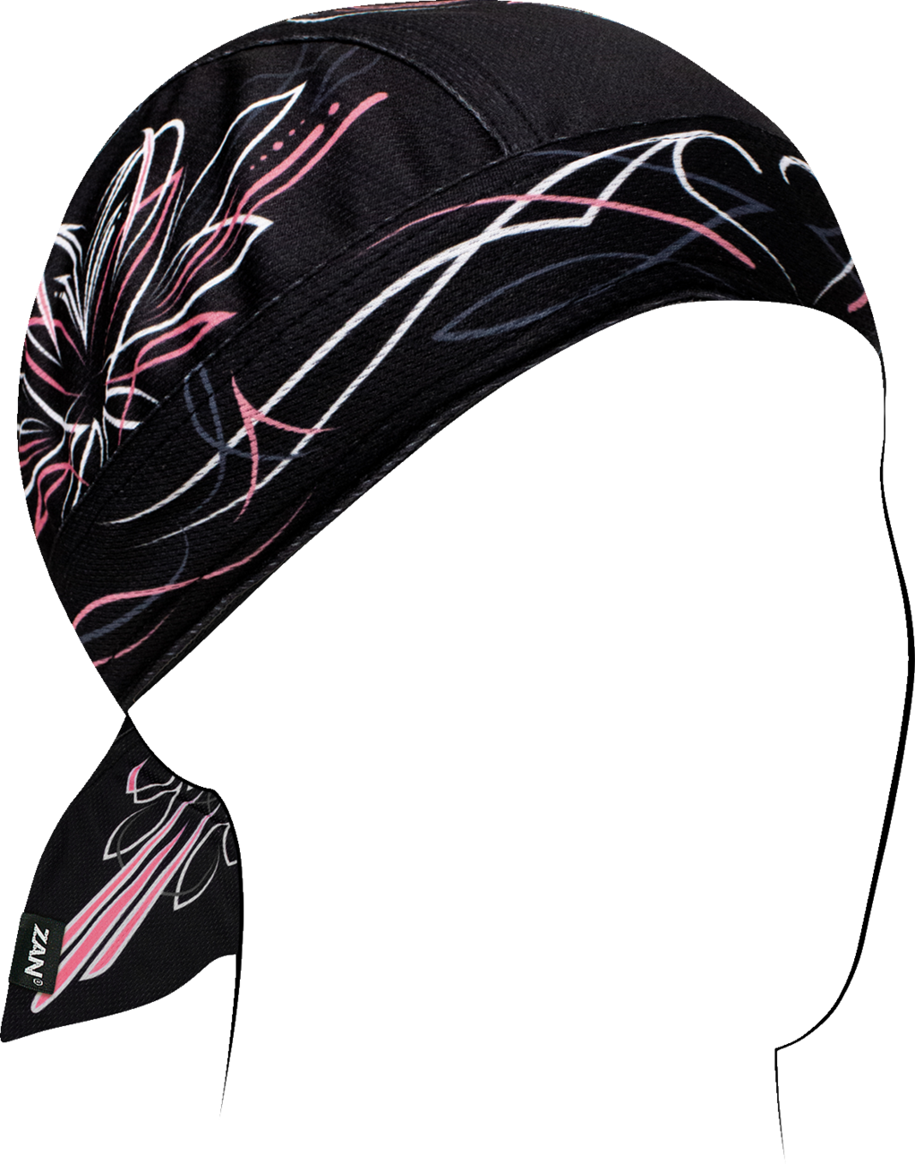 Flydanna Polyester Micromesh - Pinstripe Heart