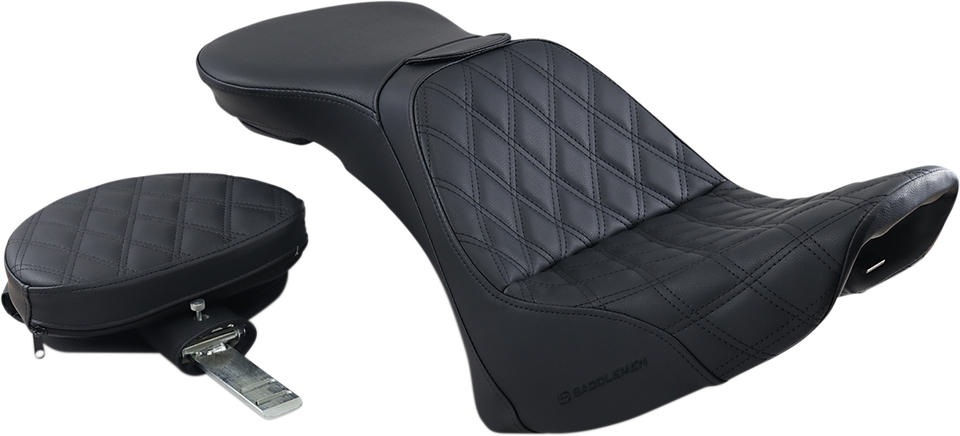 Explorer Seat - Lattice Stitched - Backrest - FLSTN