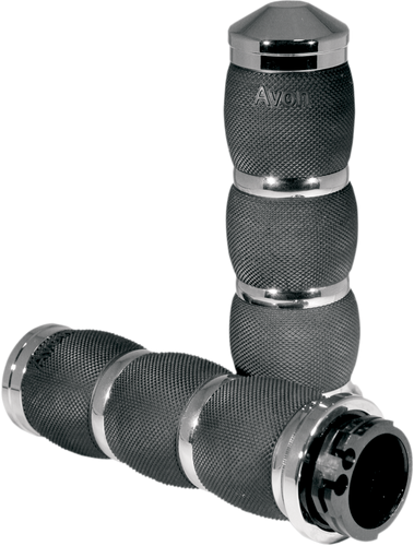 Grips - Air Cushion - Chrome - Lutzka's Garage