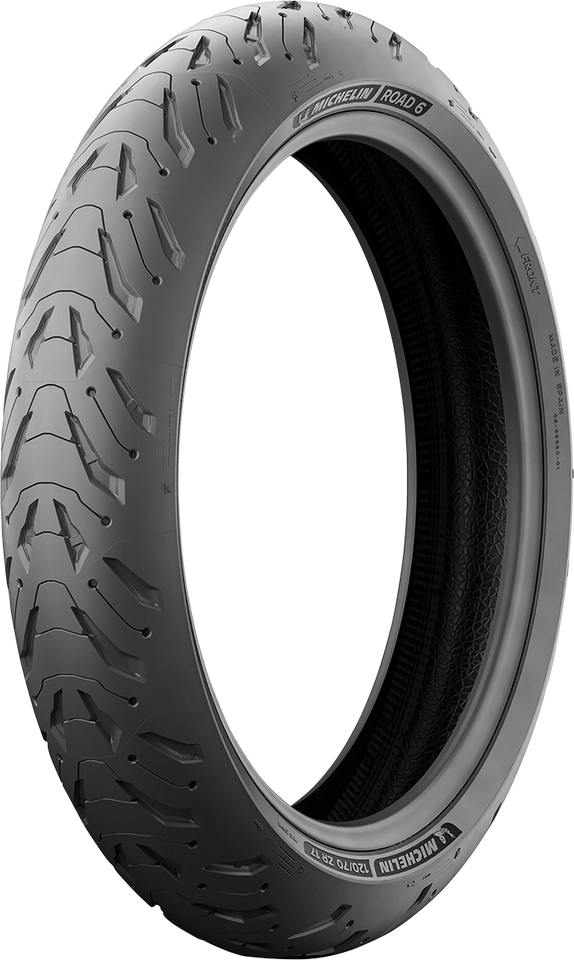 Road 6 Tire - Front - 120/60R17 - (55W)