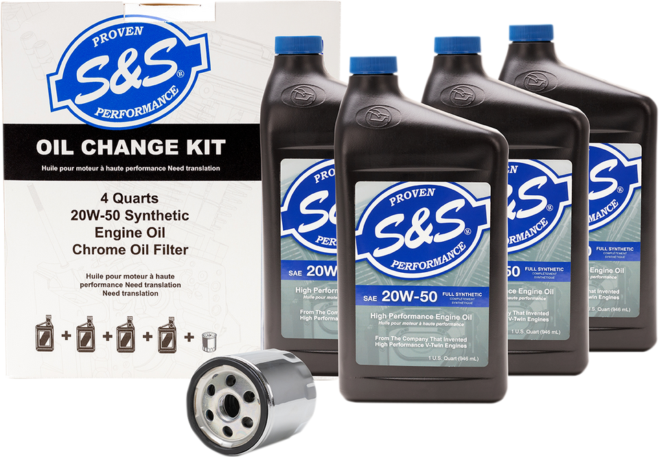 Oil Change Kit for Twin Cam