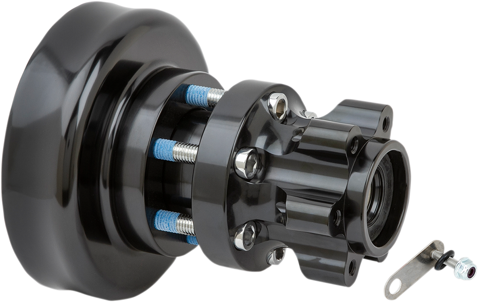 Hub - With TPMS - Rear - Black - Lutzka's Garage