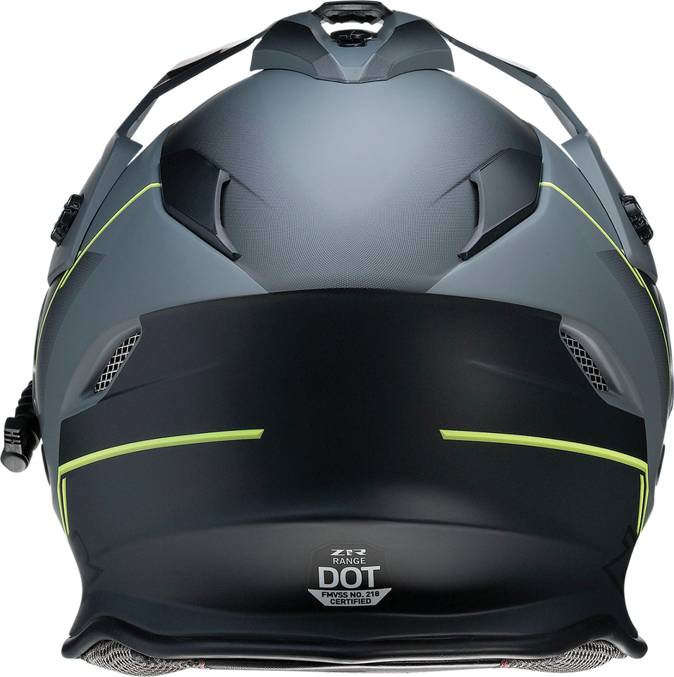 Range Helmet - Bladestorm - Gray/Black/Hi-Viz Yellow - XS - Lutzka's Garage