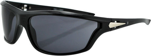 Florida Sunglasses - Shiny Black - Smoke - Lutzka's Garage