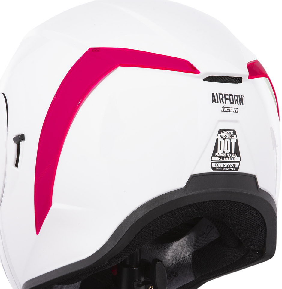 Airform Rear Spoiler - Dayglo Red - Lutzka's Garage