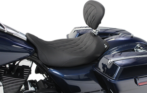Wide Tripper™ Solo Seat - With Removable Driver Backrest - 08+