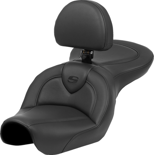 Roadsofa™ Seat - Black Stitch - with Backrest - FXD 04-05