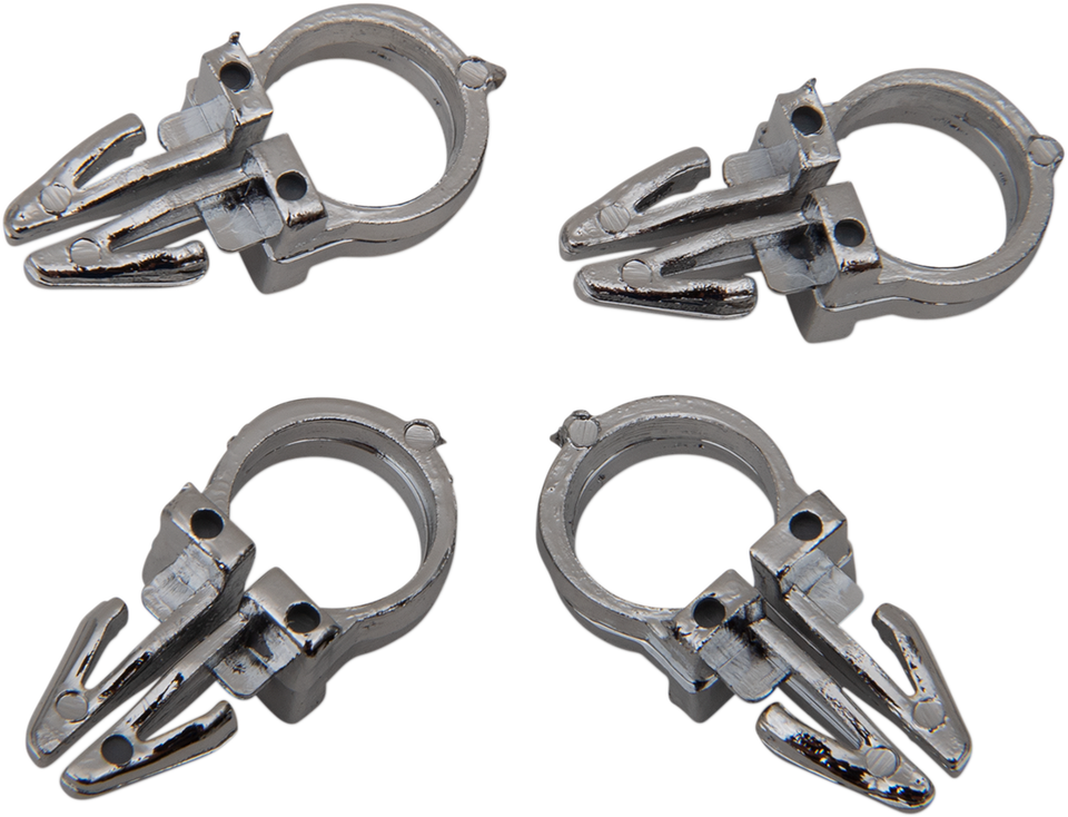 Handlebar Wiring Clips- 3/8" - 4PK