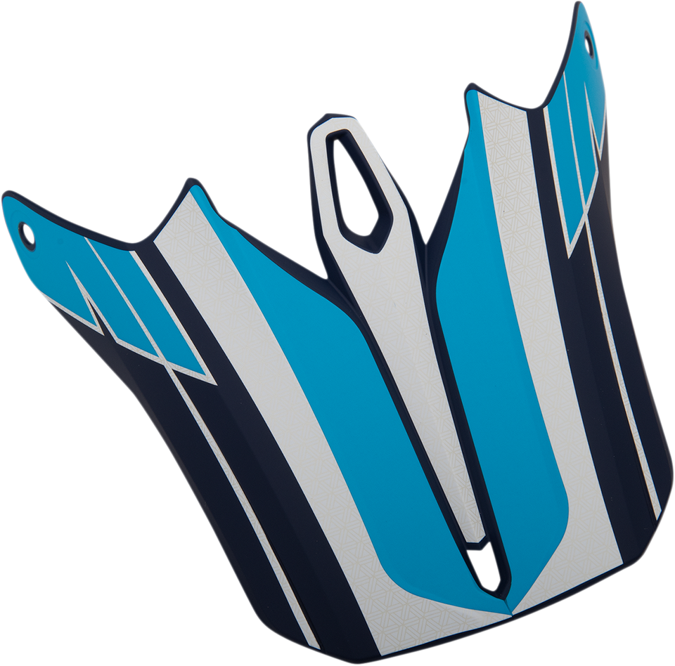 F.I. Visor Kit - Hysteria - Blue/White - Lutzka's Garage