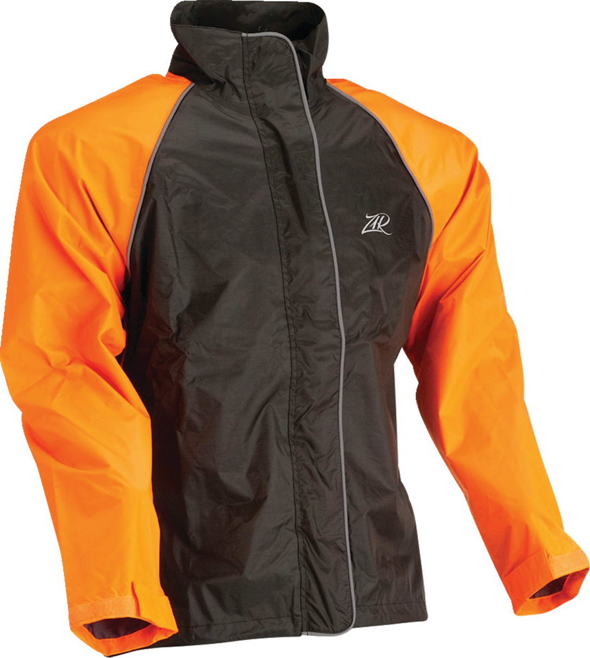 Womens Waterproof Jacket - Orange - XS - Lutzka's Garage