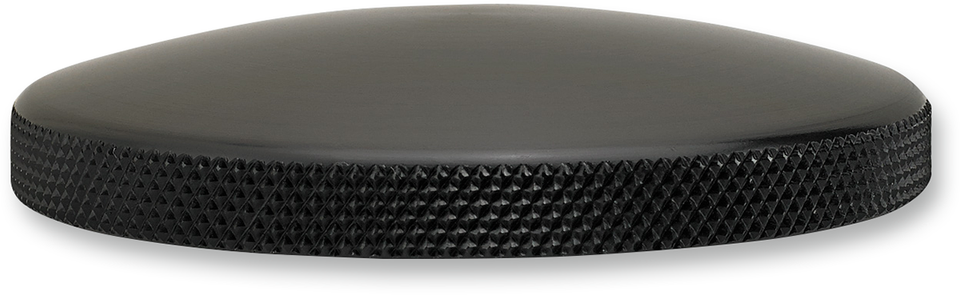 Knurled Gas Cap - Black - Triumph - Lutzka's Garage