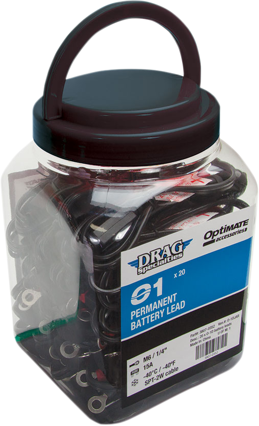 Permanent Battery Lead O-01 - Jar of 20