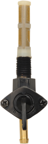 Downward Petcock - Black - 1/4