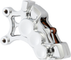 6-Piston Caliper - Front Left - Chrome - 14" - Lutzka's Garage