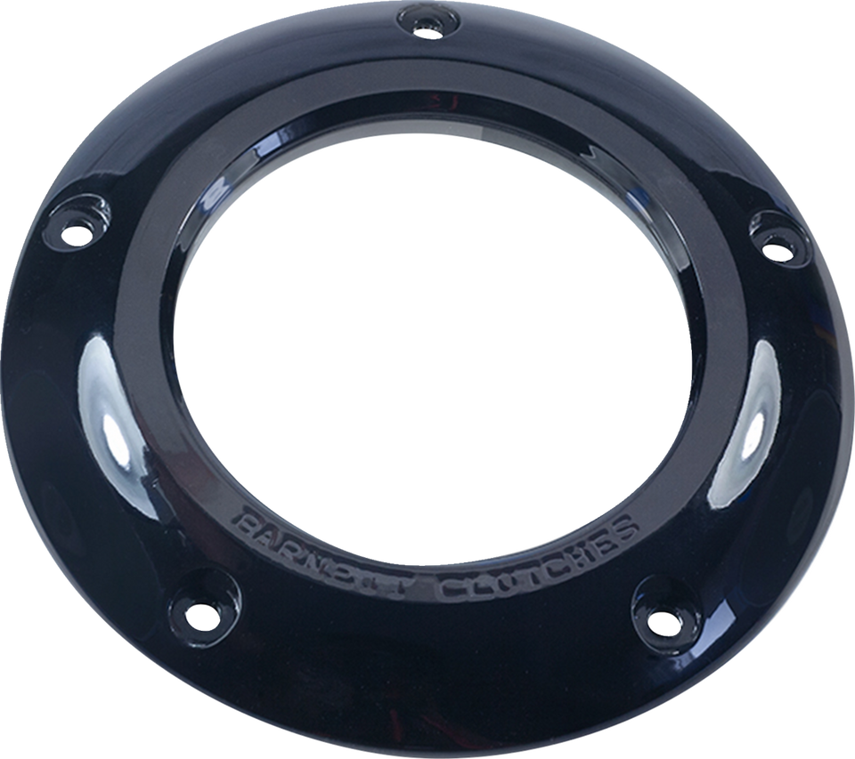 Derby Cover - Clear Black - M8 Softail