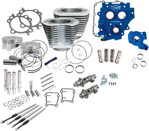 110" Power Package Performance Kit - Chain Drive - Silver - Lutzka's Garage