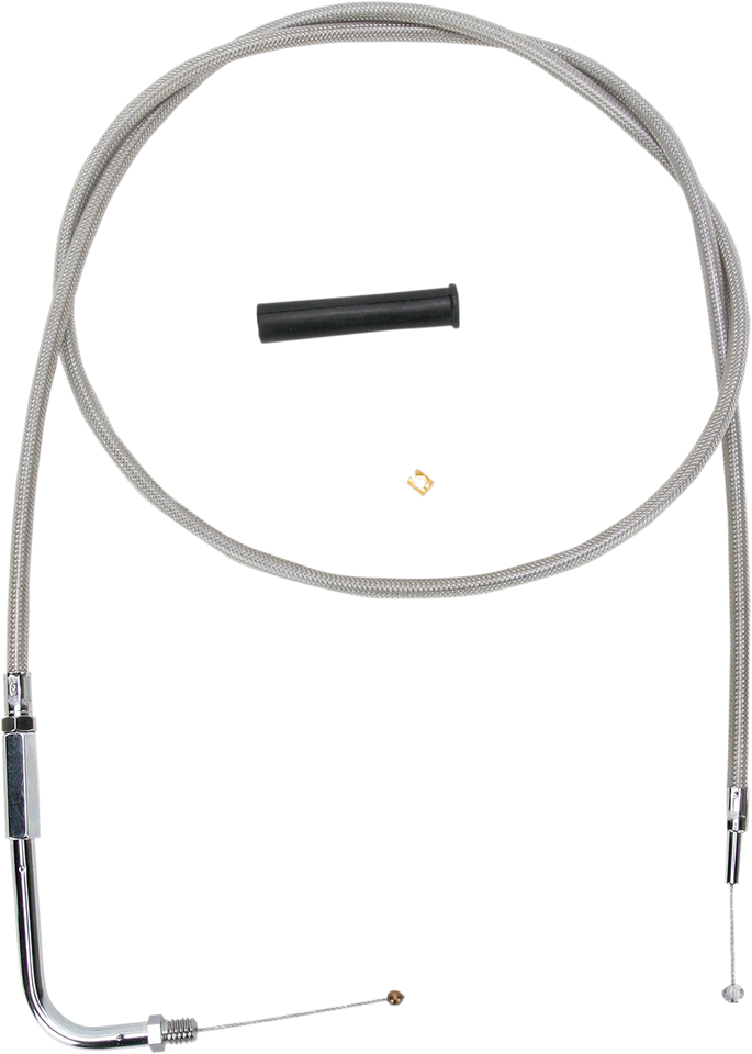 Throttle Cable - 48" - Braided
