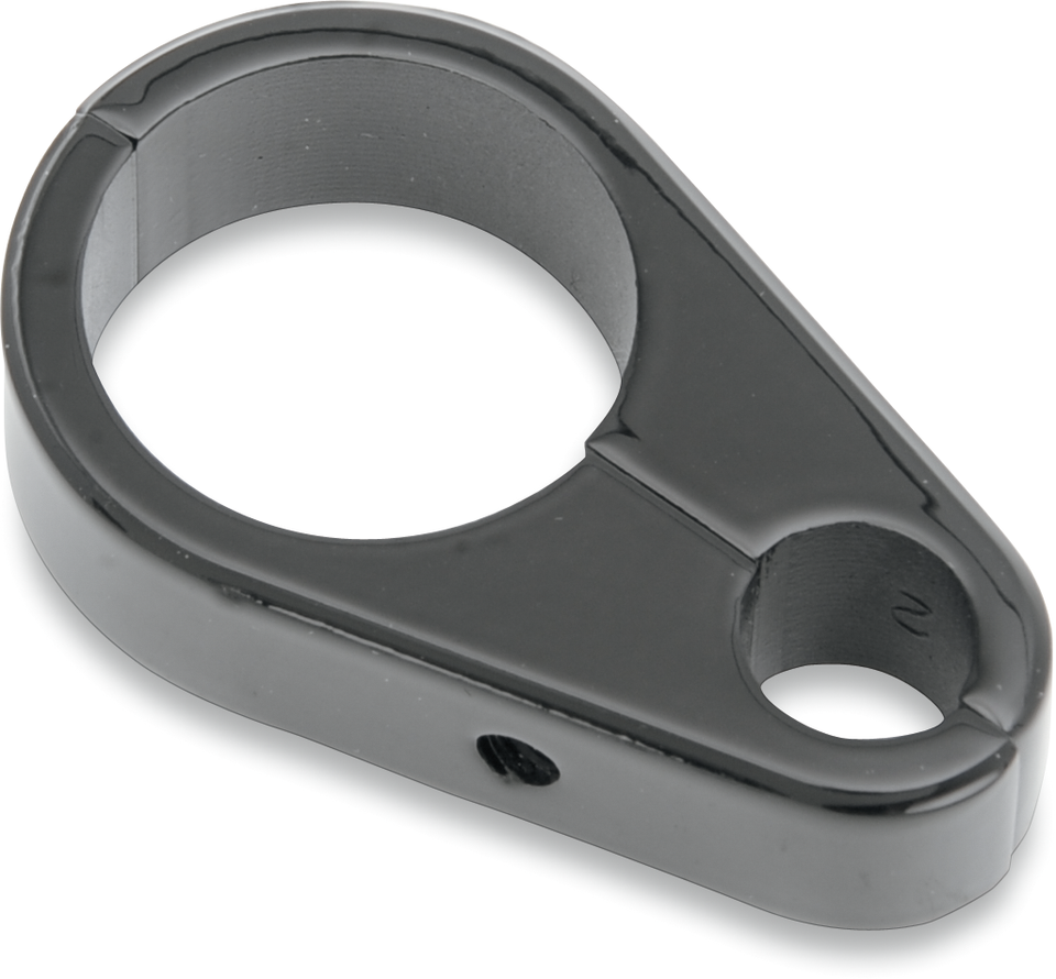 Cable Clamp - Clutch - Die-Cast - 1" Frame - Black - Lutzka's Garage