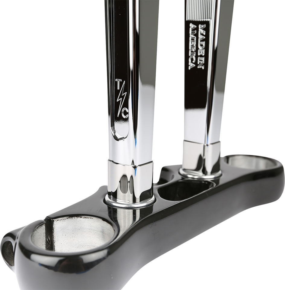 Spacers - Riser - 1" - Chrome - Lutzka's Garage