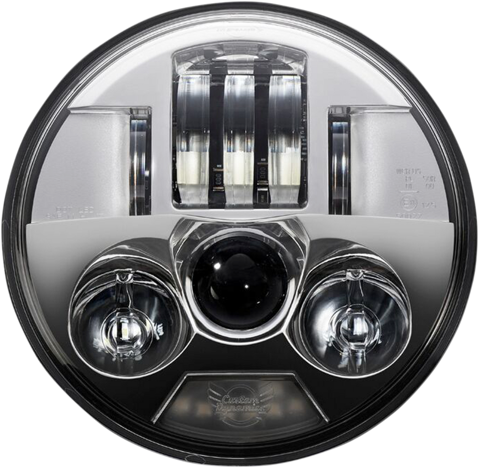 ProBEAM LED Headlamp 5.75" - Chrome - Lutzka's Garage