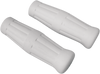 Grips - Radial - Rubber - White - Lutzka's Garage