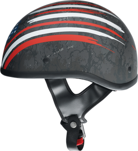 CC Beanie Helmet - Justice - Black/Red/White/Blue - Small - Lutzka's Garage
