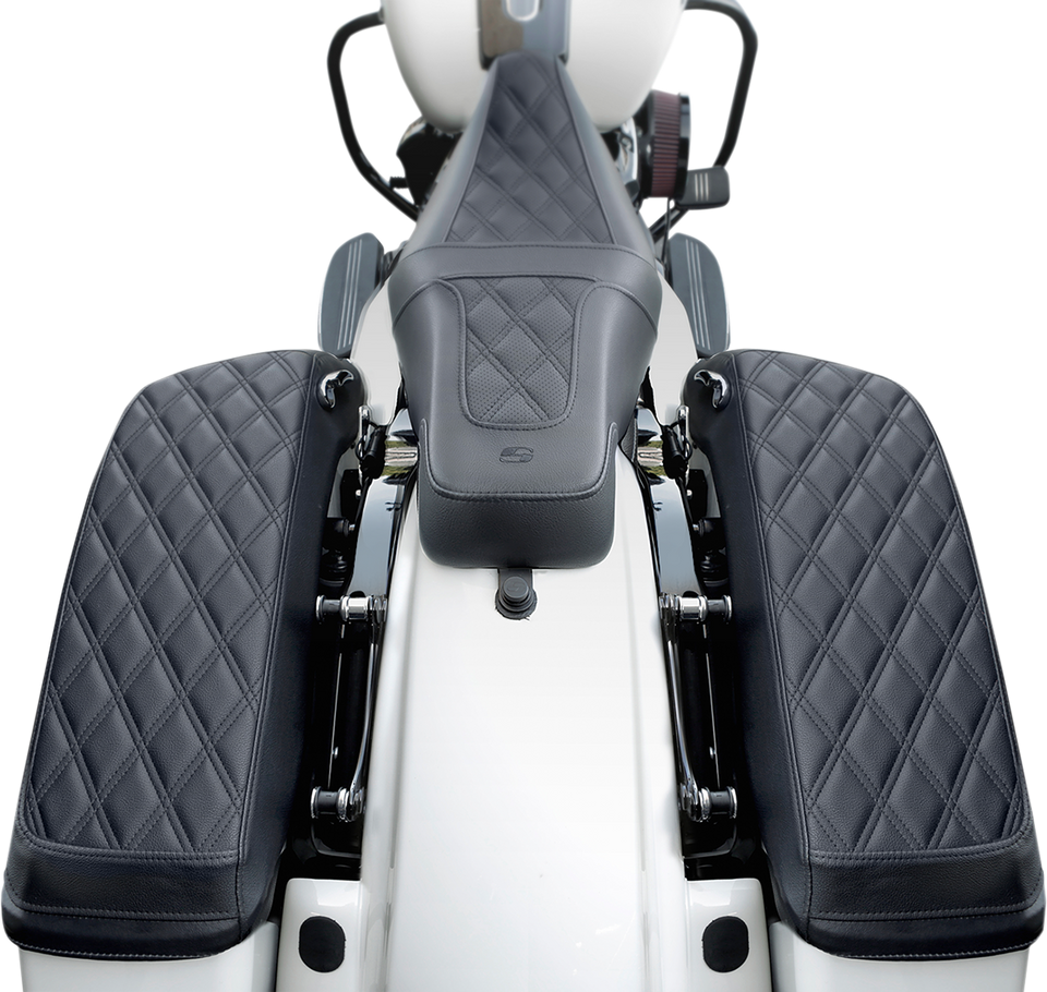 Saddlebag Cover - Lattice Stitch - Bagger