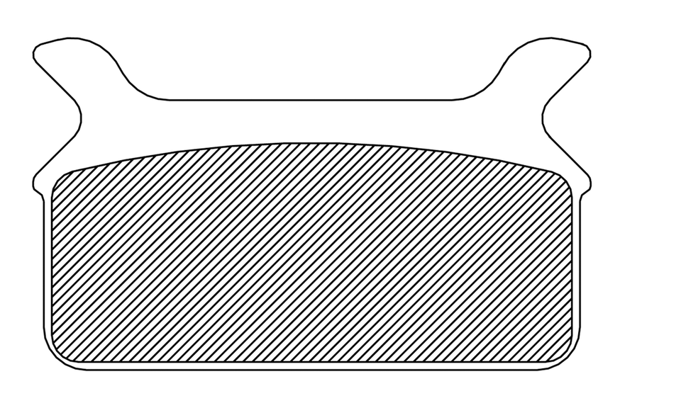 Sintered Metal Brake Pads - Touring