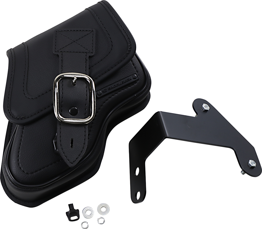 Saddlebag - Dyna 06-17 - Black - Lutzka's Garage