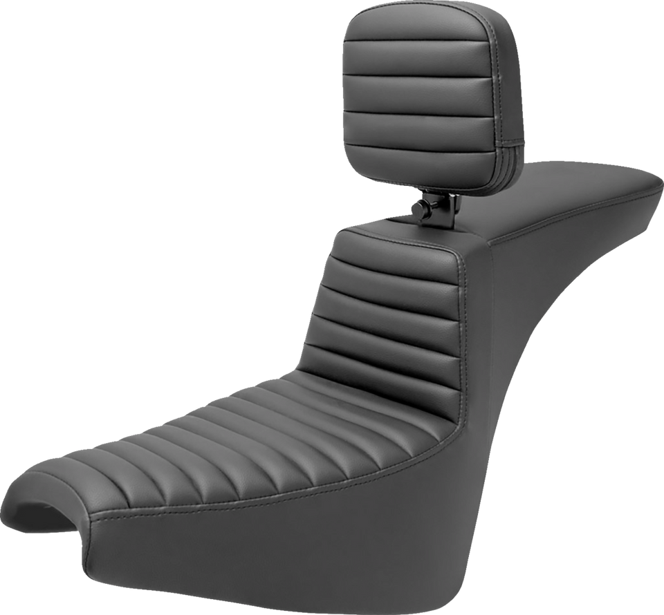 Tour Step Up Seat - Rider Backrest - Tuck-n-Roll - FXBB/FXST 18-22