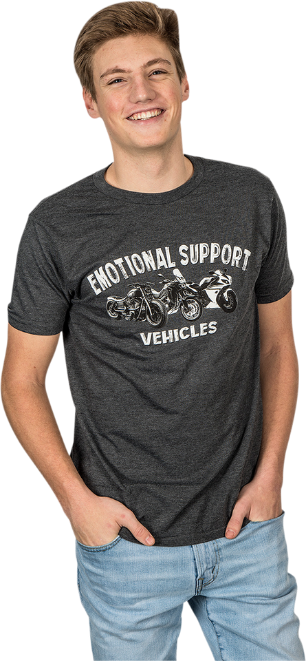 Tecmate Emotional Support Vehicles T-Shirt - Medium - Lutzka's Garage