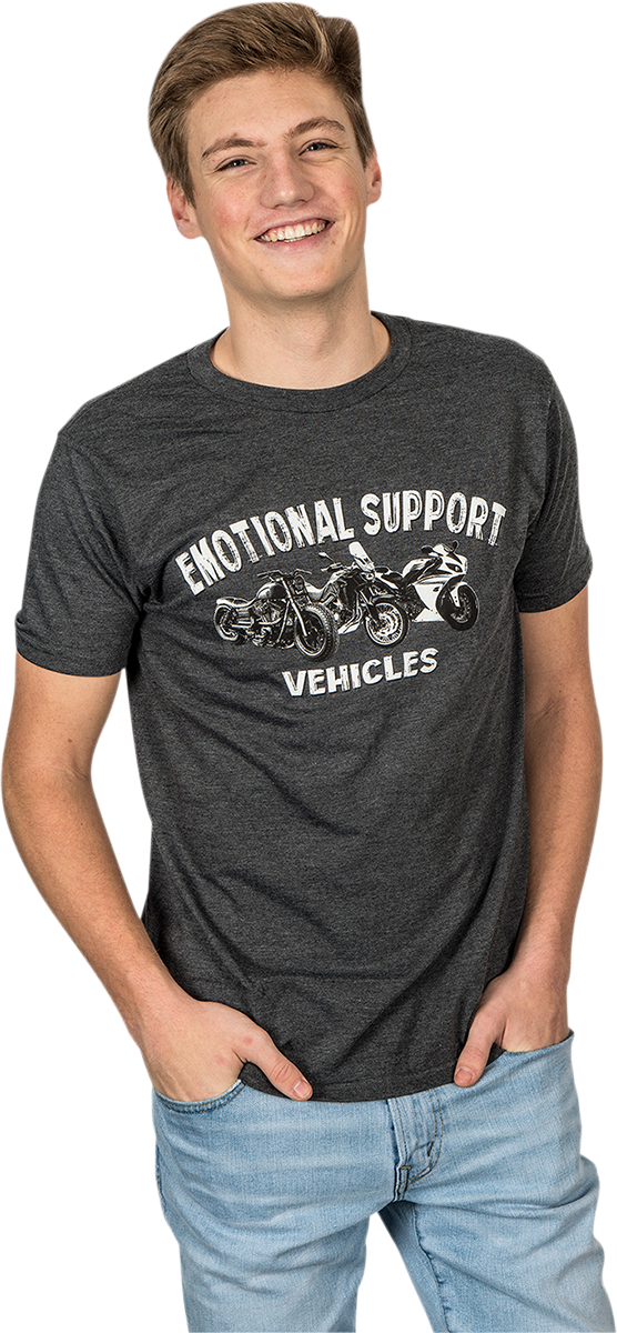 Tecmate Emotional Support Vehicles T-Shirt - Medium - Lutzka's Garage
