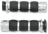 Grips - Rival Velvet Air - Chrome - Lutzka's Garage