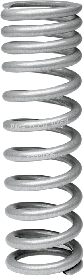 Progressively Wound Shock Spring - Gray - P25 - Spring Rate 215 lbs/in - 308 lbs/in - Lutzka's Garage