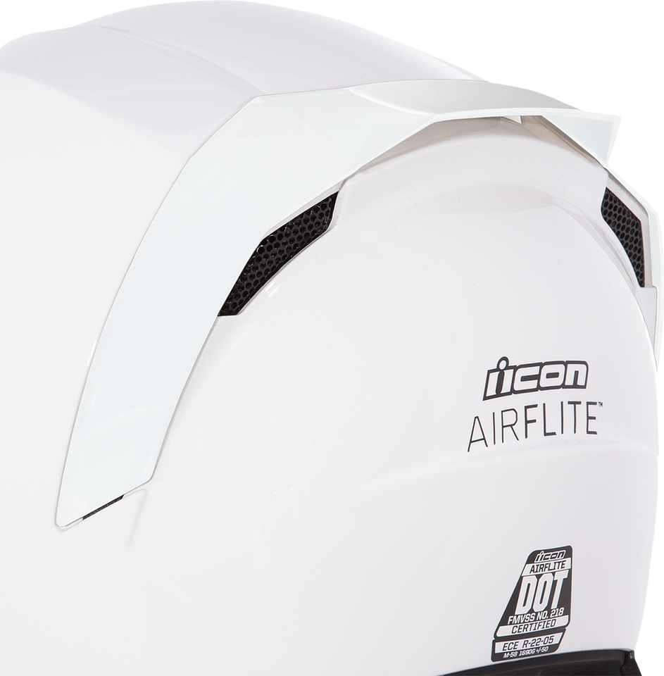 Airflite Rear Spoiler - Rubatone White - Lutzka's Garage
