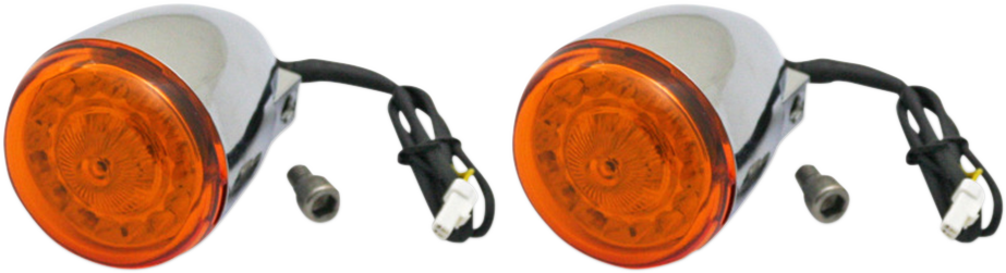 ProBEAM® Turn Signals - Chrome/Amber - Lutzka's Garage