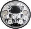 7" TruBEAM® Headlamp - Chrome - Chief - Lutzka's Garage