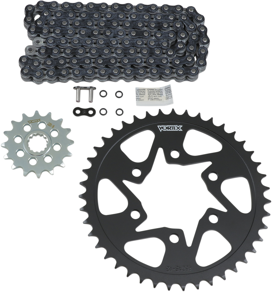 Chain Kit - Black - Kawasaki - ZX-6R - Lutzka's Garage