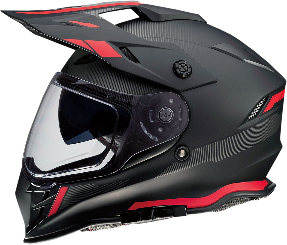 Range Helmet - Uptake - Black/Red - XS - Lutzka's Garage