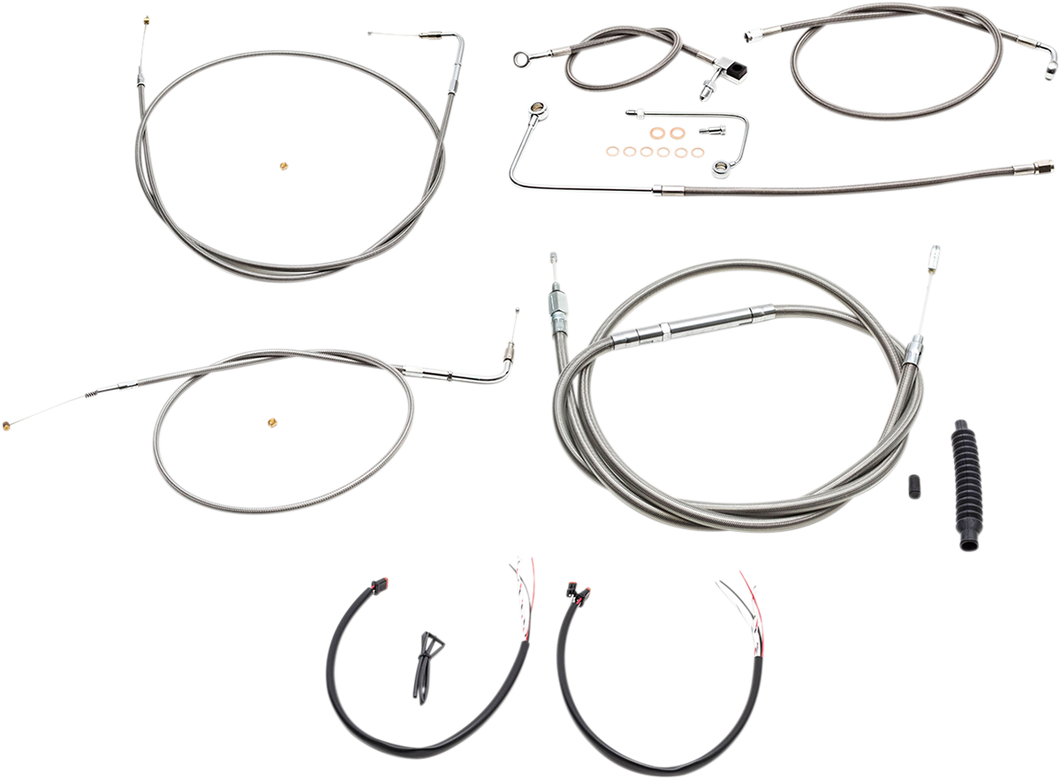 Handlebar Cable/Brake Line Kit - Complete - 15