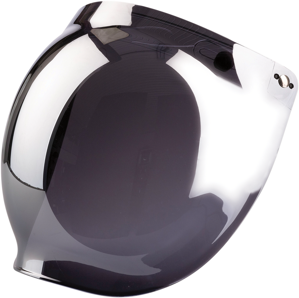 Flip-Up Bubble Shield - 3-Snap - Mirror