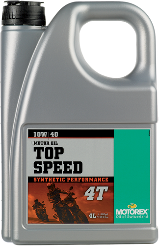 Top Speed Synthetic 4T Engine Oil - 10W-40 - 4 L - Lutzka's Garage