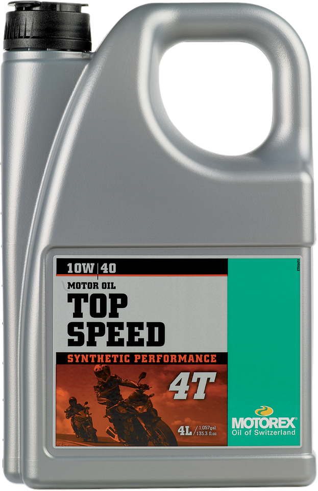 Top Speed Synthetic 4T Engine Oil - 10W-40 - 4 L - Lutzka's Garage