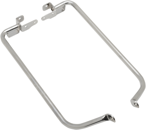 Saddlebag Support Brackets - Chrome - 14-20 FLT - Lutzka's Garage