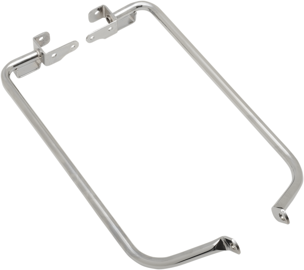Saddlebag Support Brackets - Chrome - 14-20 FLT - Lutzka's Garage