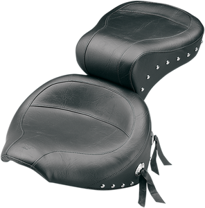Wide Studded Touring Seat - Softail 84-99