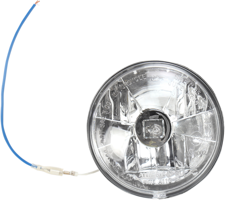 4-1/2" Halo Headlight - Clear - Lutzka's Garage