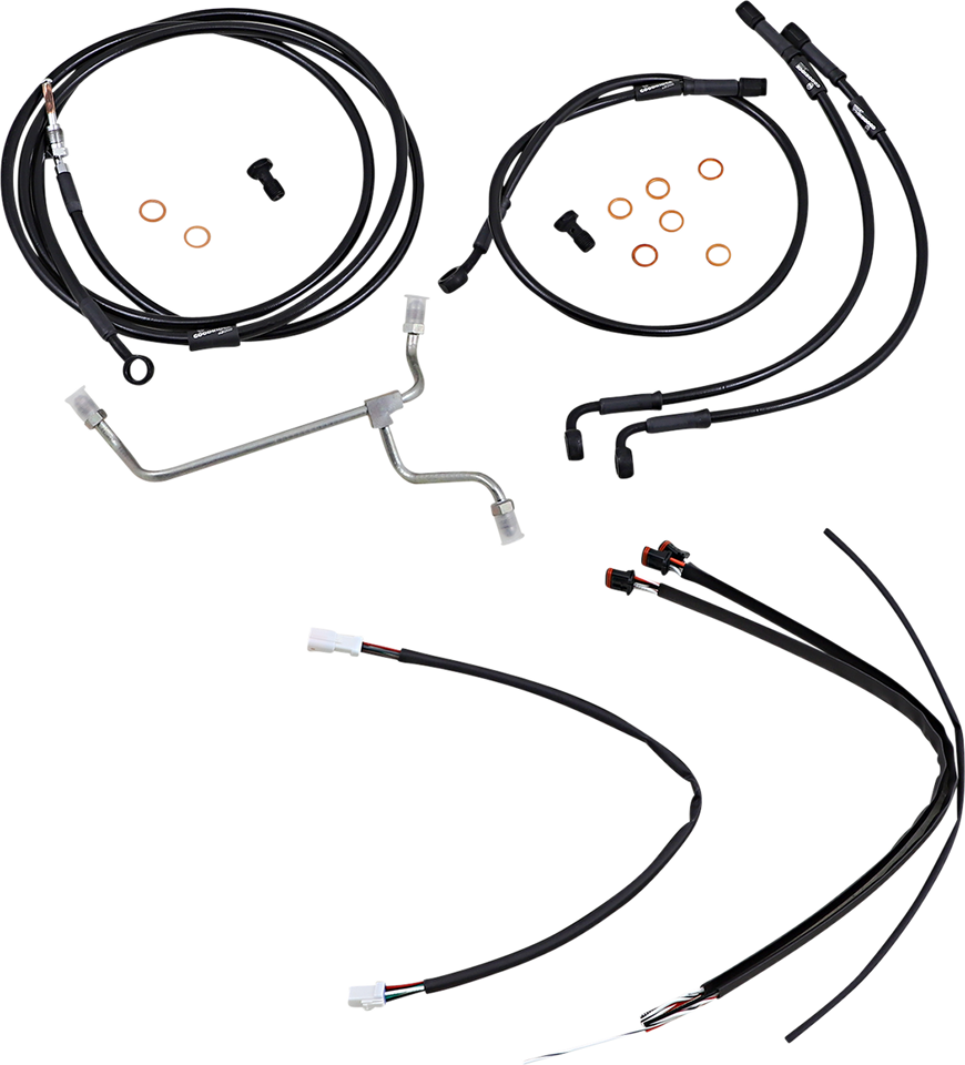 Control Kit - 14" Ape Hanger Handlebars