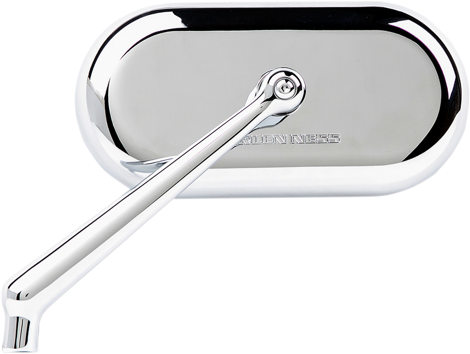 Oval Mirror - Chrome - Left - Lutzka's Garage